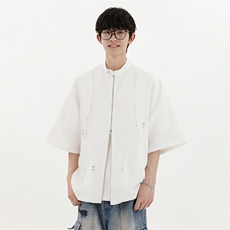 特P50无差价新款夏季时尚潮流百搭衬衫-UC2238无影墙，男装衬衫，电商A003