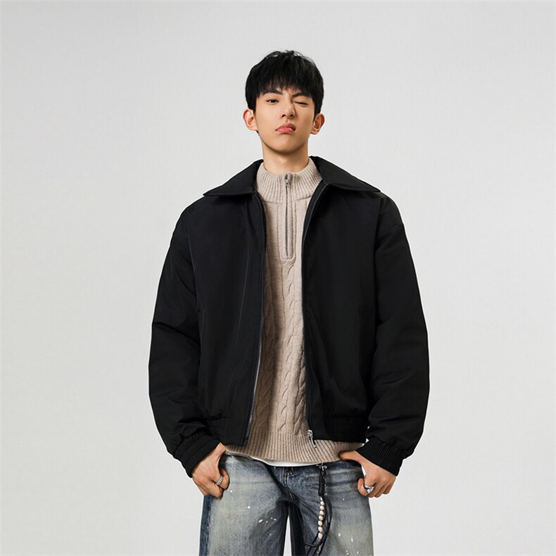 ！冬季clean棉服加绒加厚立领面包服男女HZ8813-特P68不议价,男装棉衣,星座610B-1