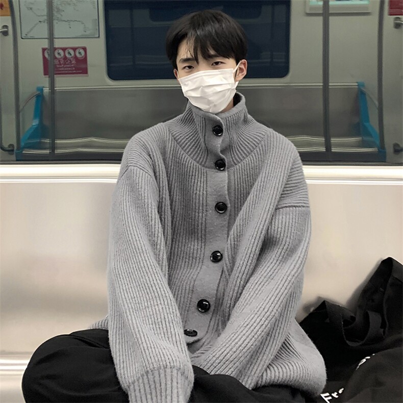 慵懒风高街潮流情侣款毛衣潮搭舒适经典款式休闲毛衣HY615TP55图片