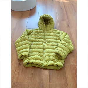 高品 冬季连帽排骨棉服多巴胺色系轻薄防泼水棉衣男女 A1227-P128图片