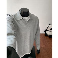假模图秋装珠地棉假两件polo衫男长袖T恤打底衫H1117特P39，男装Polo衫，电商A341