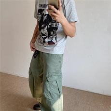 1506/QA7850/P31人像乐队短袖280g重磅短袖短宽人像t恤索罗娜冰感，男装T恤，星座1506