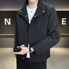 2025新款秋季夹克外套男士立领衣服潮流新品男装上衣A225-6801，男装夹克，电商A225