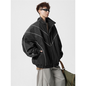 可二开机能防寒棉服M-5XL大码涤纶棉服男白底78176P138控198图片