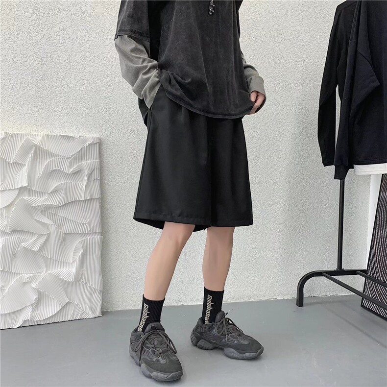休闲短裤男韩版潮流高街帅气2023夏季新款ins宽松五分裤K4146-P28,男装休闲裤,星座412-3