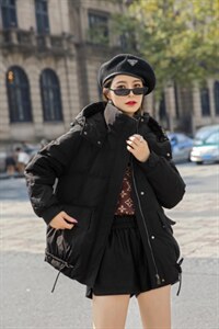 冬装上新羽绒服。图片