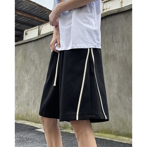 夏季美式高街hiphop运动五分裤短裤货号DK2415P35图片
