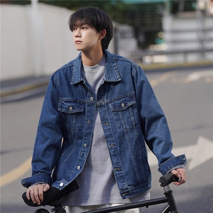 24款 新款纯色净版水洗牛仔夹克上衣 N606/P98图片