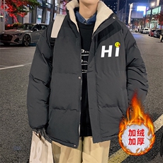 ！2023冬季加绒加厚棉衣男女中性立领棉服外套MY107特P78，男装棉衣，电商B220