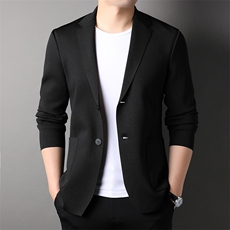 Y4307钱塘2020-2中青年男士春秋薄款时尚休闲简约西服外套P147，男装西服，钱塘207-2