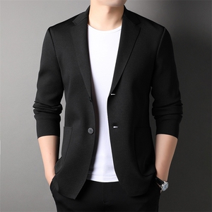 Y4307钱塘2020-2中青年男士春秋薄款时尚休闲简约西服外套P147图片