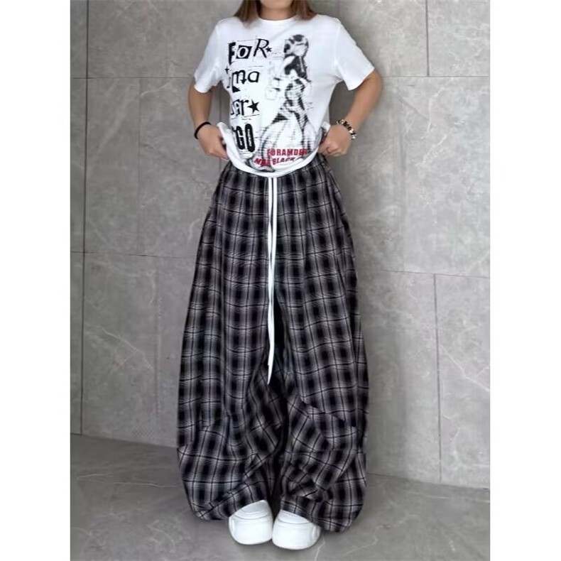 A8048-P46休闲长裤流行ins文艺日系原宿新款潮流气质，男装休闲裤，电商B323A