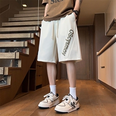 ！2025夏季男士潮流发泡短裤百搭学生简约五分裤DK268特P25，男装休闲裤，电商B220