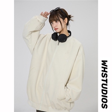 现货2026春刺绣工艺棒球服流行高街美式中性港风夹克外套W326TP55，男装夹克，电商A170