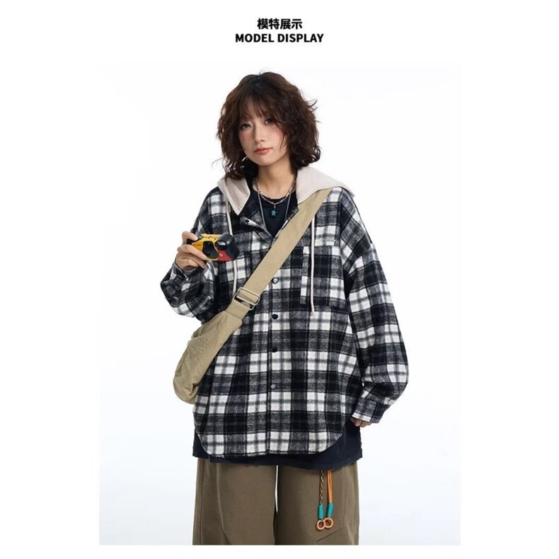 长袖衬衫潮流新款简约时尚百搭日系慵懒原宿ins流行气质文艺,男装Polo衫,星座1210-1