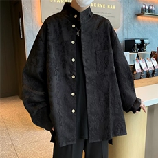 夏季潮男百搭新款时尚青春流行标准潮流文艺日常衬衫，男装衬衫，星座716-2
