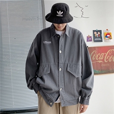 新款男女同款刺绣宽松韩版夹克上衣N982/P30，男装夹克，星座202