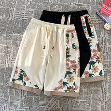 潮刺绣中式五分休闲短裤k40-p50-控78，男装牛仔裤，星座816-2（原B366-1）