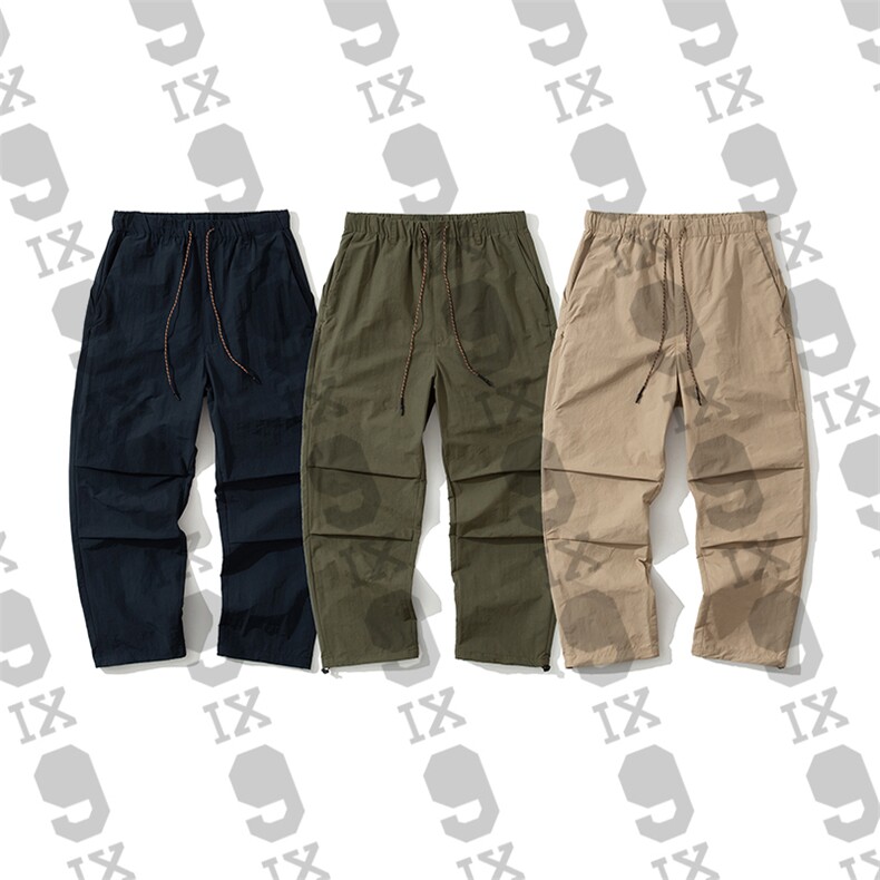 9IX蓝朋友/24年秋款宽松速干户外工装裤休闲百搭伞兵男裤PB-581，男装工装外套，电商基地S007