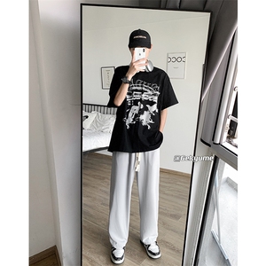 8XL-M 特大码2023春夏抖音直播高品质冰丝裤休闲西装裤长裤男K921图片