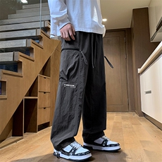 24春款纳米皱工装裤休闲裤束脚裤男KP203P55，男装休闲裤，星座1204-3