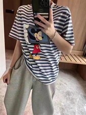 条纹短袖体恤钱，其它，玉米青豆