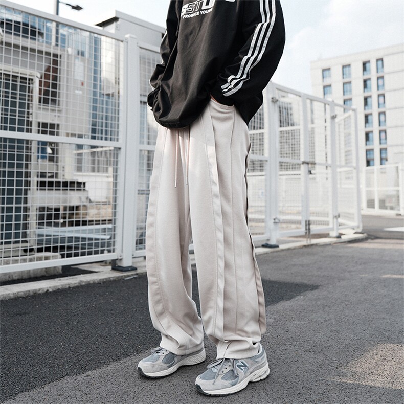 2025秋冬小众解构设计水洗卫裤男美式弯刀宽松休闲裤子826/p48,男装休闲裤,电商B381-2