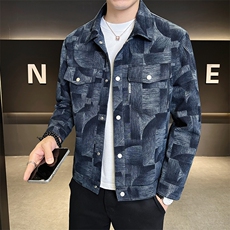 店主风牛仔夹克男2025秋款时尚外套男上衣牛仔服B317/5533/P125，男装工装外套，电商B317