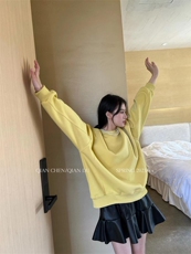 现货春季新款简约卫衣，女装卫衣/绒衫，QIANCHEN 谦晨(1F)