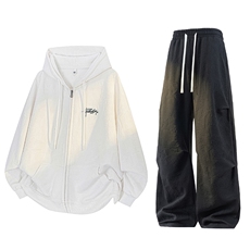 春季新款现货情侣套装男DSA157B-TZ5866-P85，男装休闲套装，电商A157B