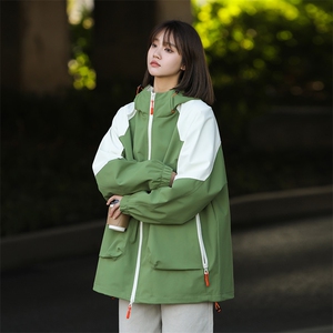 直播数据款 山系户外美式防风防水防污冲锋衣夹克外套 6621-P70图片