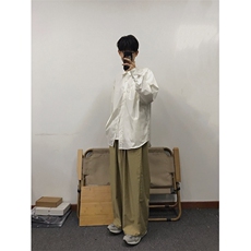 dk制服男白色春日衬衫男cleanfit西装衬衣氛围感外套CS55-P40，男装衬衫，星座1007（原301D）