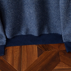 高品质男士羊绒衫羊绒商务半开领设计经典蓝色舒适保暖，男装羊绒套衫，鼎坤羊绒