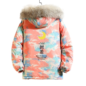 MC49047-P135 日系潮衣男大码派克服男工装服外套袄 砖墙图片