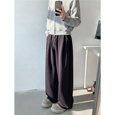 弹力垂感休闲裤男长裤运动裤弯刀裤KD663-P50，男装休闲裤，电商D312-1