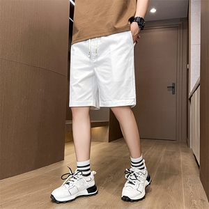 夏季新款水洗短裤男纯棉宽松五分裤休闲短裤XZ310B-3-DK8033-P35