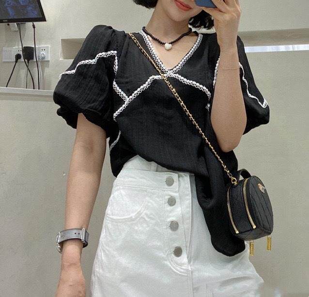 【现货】新款撞色上衣，其它，色调轩