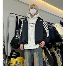 青少年冬季棉衣外套男女双面穿立领户外防风保暖冬款棉服MH199，男装棉衣，星座1116A（原606A-3）
