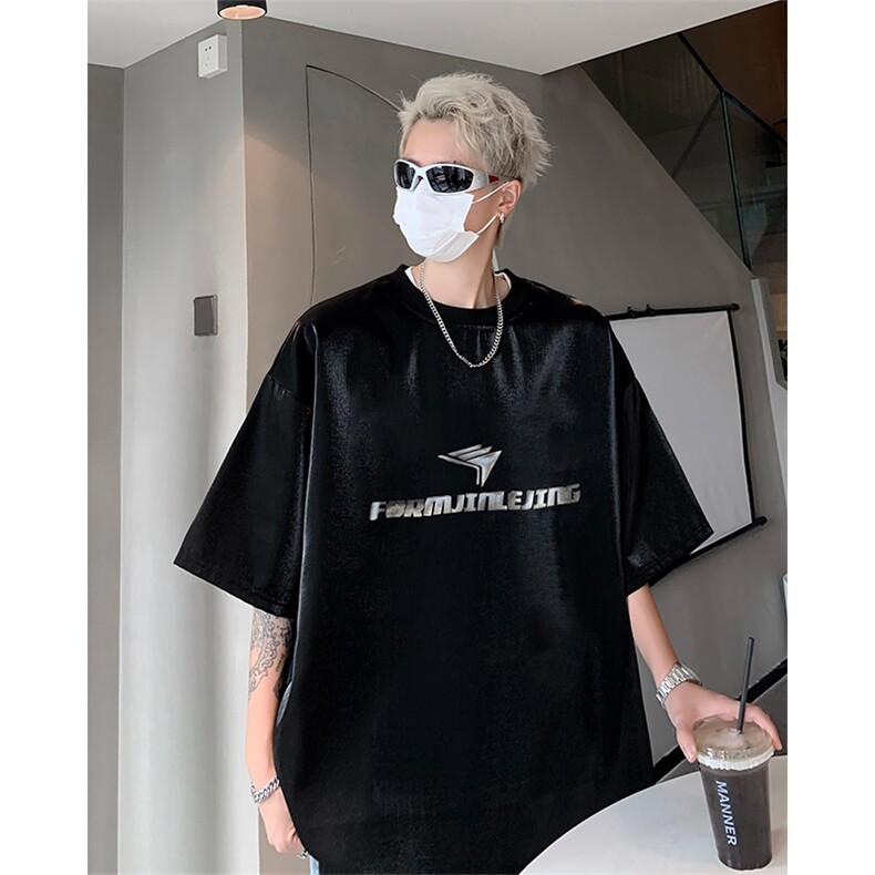 男装短袖T恤2025夏季丝光棉印花五分袖体恤XZ514-2-2024100-P58,男装T恤,星座514-2(原B239)