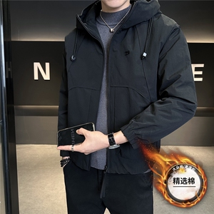 3918 P135 2025新款棉服加棉冲风衣夹克棉衣外套  控卷后 195图片