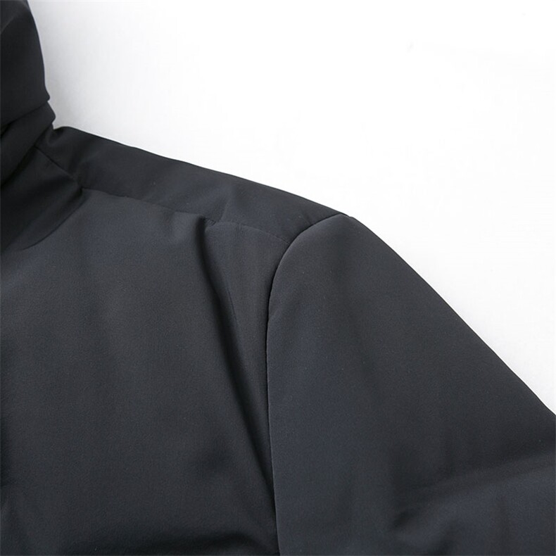 男士中长款羽绒服可脱卸帽中年爸爸装羽绒休闲外套ALXB803-P335，男装羽绒服，电商B212（原钱塘6029）