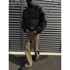 冬季2024短款宽松面包服男装美式棉衣冬装羽绒棉袄外套潮S370-P98，男装棉衣，电商A233-1
