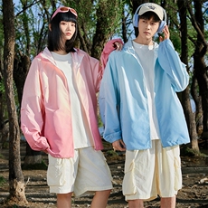 UPF50+有报告渐变轻薄透气防晒衣支持二开F626-P52，男装防晒衣，电商B306