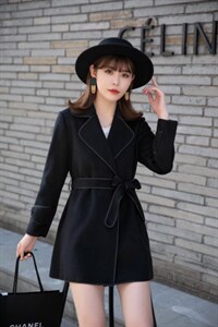 现货供应：双面羊绒时尚外套M一XX,其它,拉思维加丝