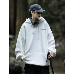 1832抖音品质连帽印花卫衣11色 M-5XL 可定制图片