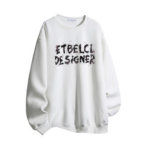 得物供货、复合重磅420克现货圆领卫衣宽松HD019-1-HMY286-P35图片
