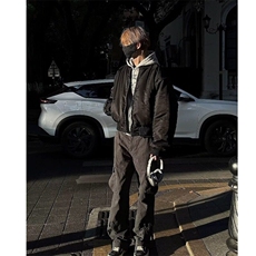 【有货】双面穿bomber夹克飞行员棉服外套MY9023特P100，男装夹克，星座908-1