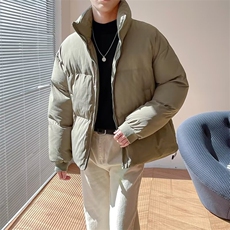 冬季轻熟风男轻薄保暖外套男装立领短款棉服加厚上衣A20，男装棉衣，星座1116A-2（原606A-1）