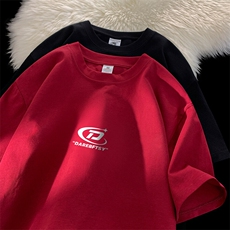 可设48小时发货支持抖音得物来样二开230克重磅美式短袖t恤MT376，男装T恤，电商A486
