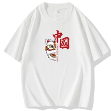 常年现货2025夏季新款风印花大码男士圆领短袖T恤DT070-P10，男装T恤，星座1816-1（原1210-1）